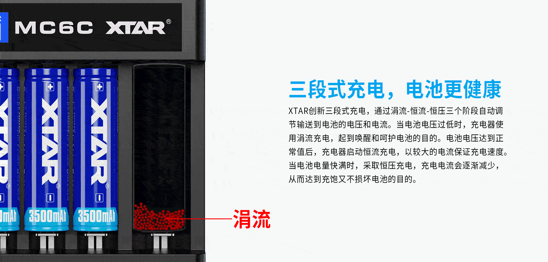 BB视讯 MC6C智能充电器